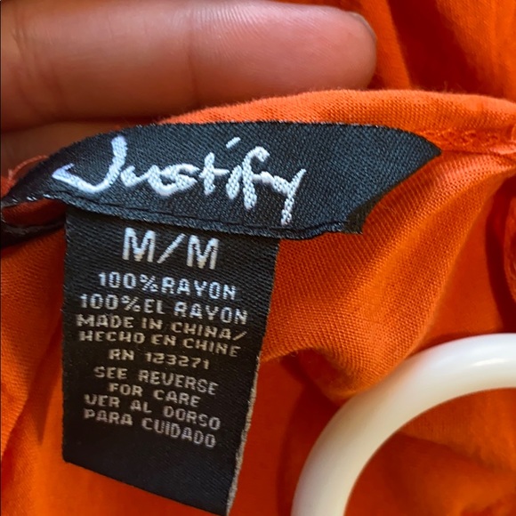 🍊 Orange flower romper! - Picture 5 of 5